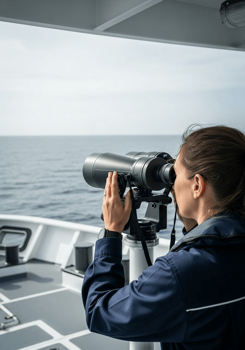 PSO observing from a vessel